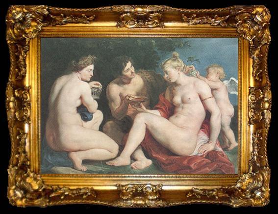 framed  Peter Paul Rubens Venus,Ceres and Baccbus (mk01), ta009-2